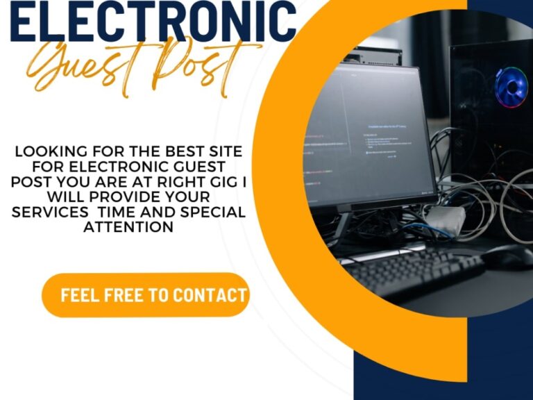 Electronic Blogs or website that Accept Guest Posts