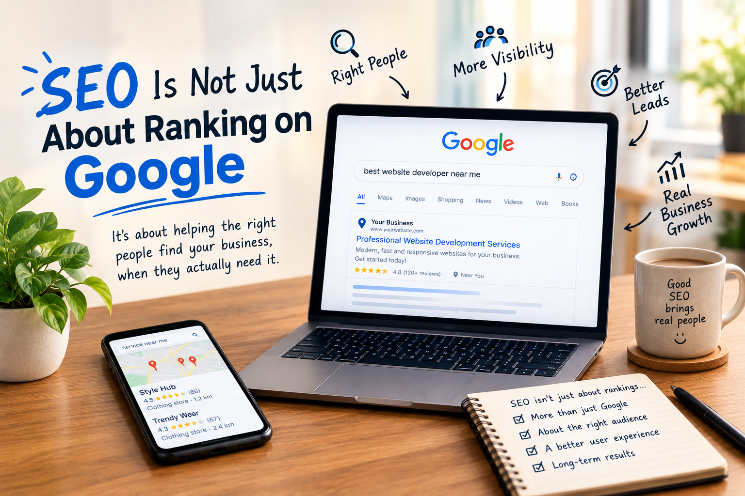 SEO Is Not Only About Ranking on Google?
